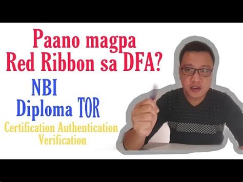 dfa red ribbon appointment|Iba pa.